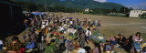 High Angle View of a Group of People in a Vegetable Market, Almolonga, Guatemala Photographic Print by Panoramic Images 