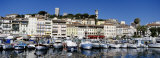 Boats Docked at a Harbor, Cannes, French Riviera, France Photographic Print by Panoramic Images Boats Docked at a Harbor, Cannes, French Riviera, France Photographic Print by Panoramic Images