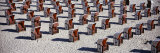High Angle View of Beach Baskets on the Beach, Sellin, Isle of Ruegen, Germany Photographic Print by Panoramic Images 