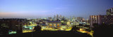 High Angle View of a City Lit Up at Dusk, Kansas City, Missouri, USA Photographic Print by Panoramic Images 