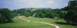 A Group of People on a Walkway in the Countryside, Yorkshire County, England, United Kingdom Photographic Print by Panoramic Images 