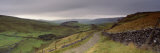 A Path on a Landscape, Ribblesdale, Yorkshire Dales, Yorkshire, England, United Kingdom Fotografie-Druck von Panoramic Images 