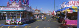 Market Stalls in an Amusement Park, Erie County Fair and Exposition, Erie County, Hamburg, NY, USA Photographic Print by Panoramic Images 