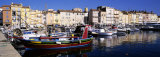 Boats Moored at a Dock, St. Tropez, Provence, France Photographic Print by Panoramic Images 