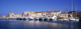 Boats Moored at a Harbor, St. Tropez, Provence, France Photographic Print by Panoramic Images 