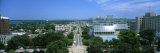High Angle View of a City, E. Washington Ave, Madison, Wisconsin, USA Photographic Print by Panoramic Images 