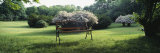 Empty Park Bench, Grand Rapids, Michigan, USA Photographic Print by Panoramic Images