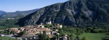 High Angle View of a Village, Greolieres, France Photographic Print by Panoramic Images 