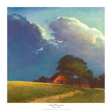 Tormenta estival Láminas por Sandy Wadlington