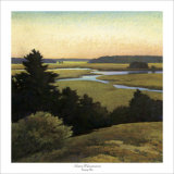 Evening Tide Print by Sandy Wadlington