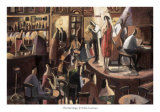 The Red Singer Posters by Didier Lourenco