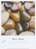 River Rocks Print by Boyce Watt