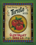 Tomato Seeds Prints by Kim Lewis