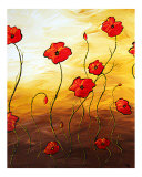 Poppy Joy Giclee Print by Megan Duncanson