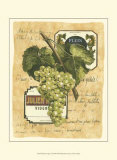 Small White Grapes I Posters