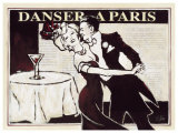 Danser a Paris Art by Rene Stein