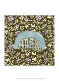Japanese Comb on Chocolate III Posters by Megan Meagher