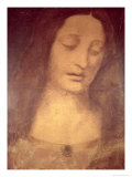 Head of Christ reproduction procédé giclée par Leonardo da Vinci 