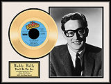Buddy Holly Peças de valor estimativo emolduradas