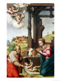 Adoration of the Holy Child Giclee Print by Biagio Pupini