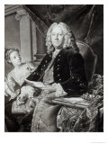 Colley Cibber 1758 Giclee Print by Jean Baptiste Vanloo