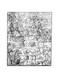 Queen Elizabeth I at a Hunt Picnic Giclee Print