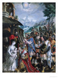 The Adoration of the Magi Lámina giclée por Maarten de Vos
