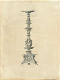 Antique Candlestick I Posters