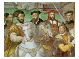 Detail from the Solemn Entrance of Emperor Charles V Giclee Print by Taddeo & Federico Zuccaro Or Zuccari