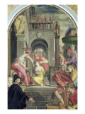 The Martyrdom of St. Agatha, 1585 reproduction procédé giclée par Alessandro Allori
