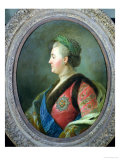 Portrait of Catherine II of Russia Lámina giclée Portrait of Catherine II of Russia Lámina giclée