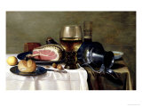 Still Life with Ham Giclee Print by Pieter Claesz