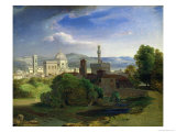 View Over Florence, circa 1829 Giclee Print by Carl Rottmann