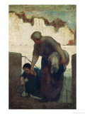The Washerwoman, circa 1860-61 Giclee Print by Honore Daumier
