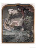 The Flight of Faust and Mephistopheles, 1896 Giclée-Druck von Mikhail Aleksandrovich Vrubel