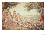 Entry of Louis XIV into Dunkirk, 2nd December 1662 Giclee Print by Charles Le Brun