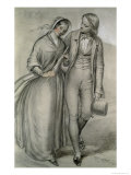 The Wedding Morning - the Departure, circa 1846 Giclee Print by Richard Redgrave