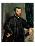 Portrait of Andrea Vesalius Reproduction procédé giclée par Jan Stephen Calcar