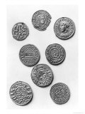 Eight Carolingian Coins Giclee Print Eight Carolingian Coins Giclee Print