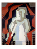 Pierrot, 1919 reproduction procédé giclée par Juan Gris