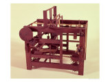 Working Model of a Loom from One of Leonardo's Drawings Giclée-Druck von Leonardo da Vinci 