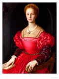 Lucrezia Panchiatichi, circa 1540 Giclee Print by Agnolo Bronzino