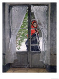 The Red Cape circa 1870 Lámina giclée por Claude Monet