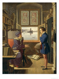 Mephisto and the Student, 1828 Giclee Print by Julius Oldach