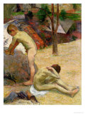 Breton Boys Bathing, 1888 Giclee Print by Paul Gauguin