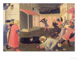 The Martyrdom of St. Mark, Predella from the Linaiuoli Triptych, 1433 Giclee Print by Fra Angelico The Martyrdom of St. Mark, Predella from the Linaiuoli Triptych, 1433 Giclee Print by Fra Angelico