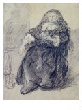 Seated Saskia with a Letter in Her Left Hand Giclee Print by Rembrandt van Rijn Seated Saskia with a Letter in Her Left Hand Giclee Print by Rembrandt van Rijn