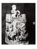 Elephant Chess Piece, Long Considered to be a Piece from "The Chessboard of Charlemagne" Giclee Print by Middle Eastern 