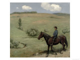 Rider in a Landscape, 1894 Lámina giclée por Hans Thoma Rider in a Landscape, 1894 Lámina giclée por Hans Thoma