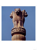 Detail from an Ashoka Pillar Giclee Print Detail from an Ashoka Pillar Giclee Print